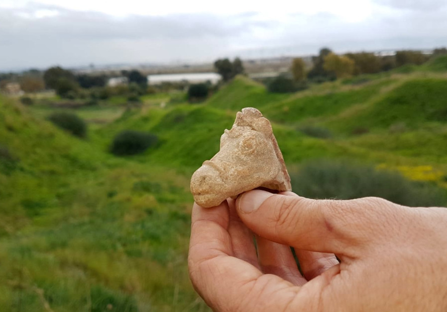 Two ancient horse figurines found in north after winter rains