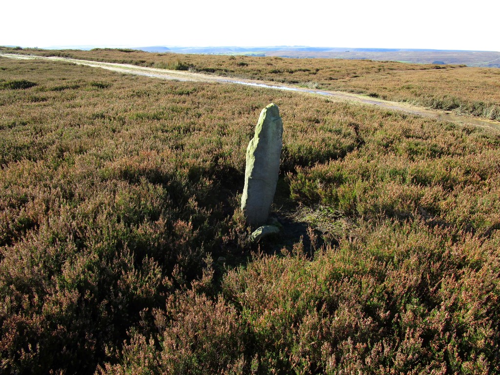 Stone at SE 59334 96060 – Viewed looking south westerly, October 2017